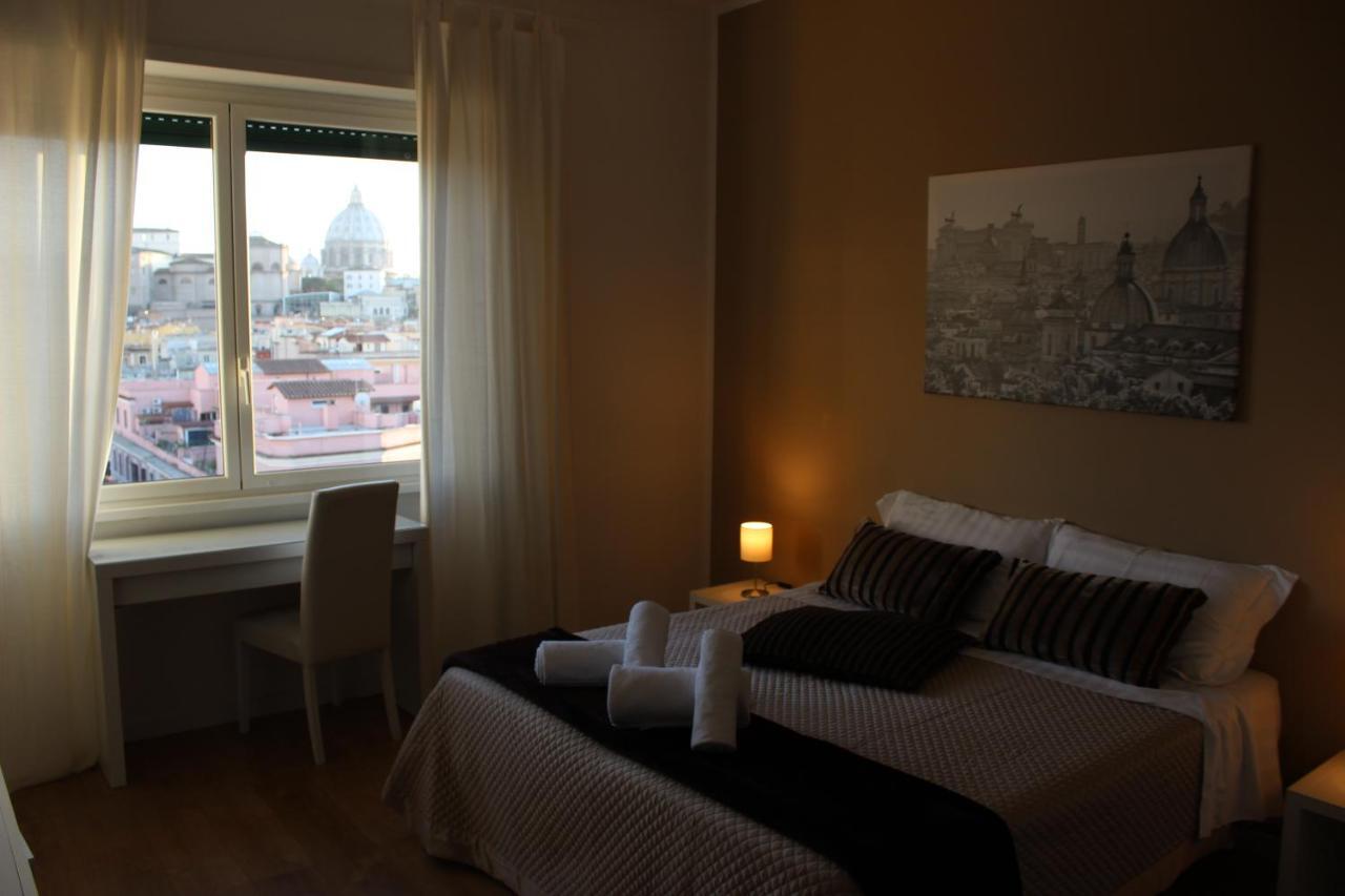 Ferienwohnung Panoramic View Of St. Peter Rom Exterior foto