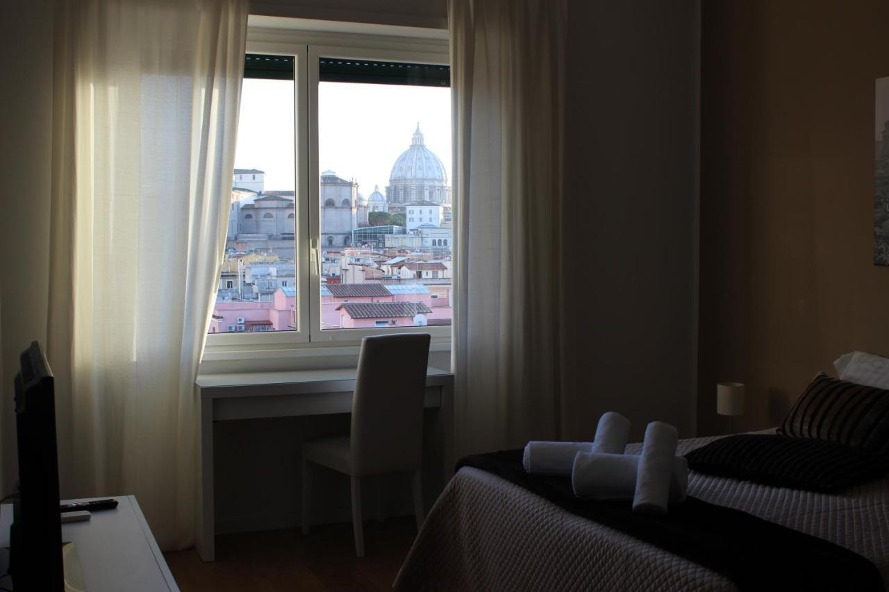 Ferienwohnung Panoramic View Of St. Peter Rom Exterior foto