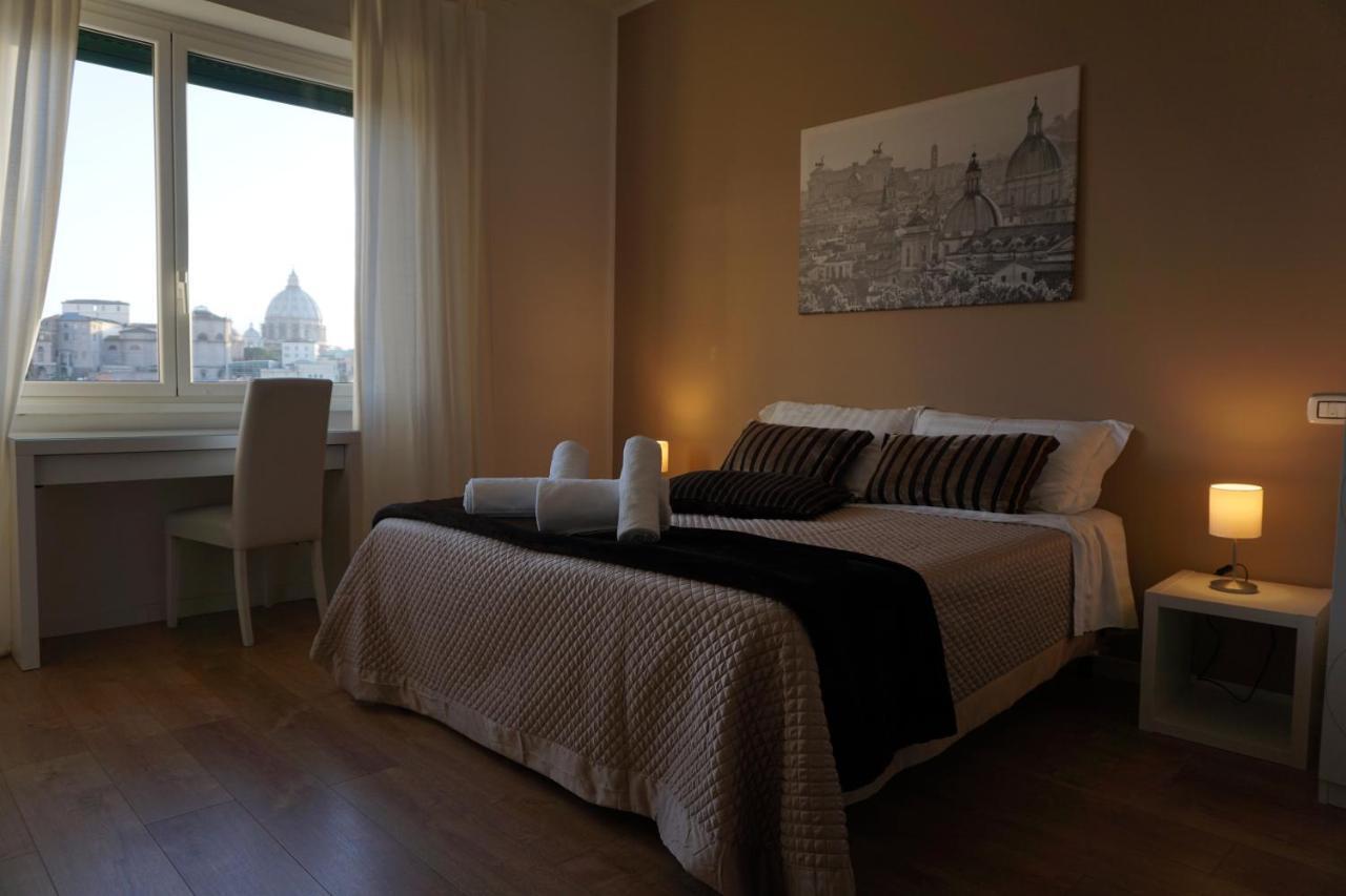 Ferienwohnung Panoramic View Of St. Peter Rom Exterior foto