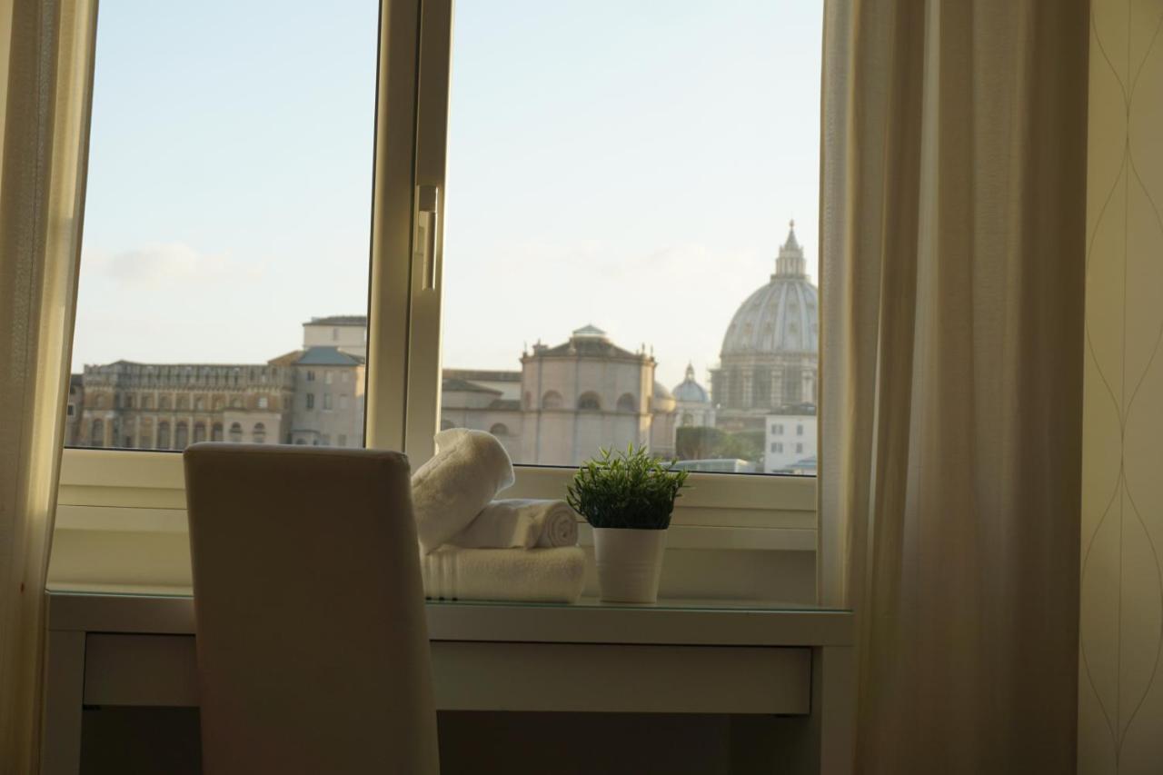 Ferienwohnung Panoramic View Of St. Peter Rom Exterior foto